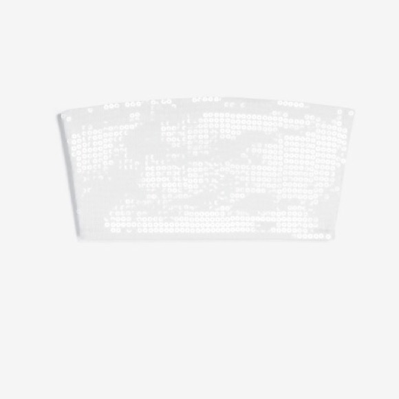 Express Other - EXPRESS - X Karla | White Sequin Bandeau Tube Top